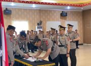 Kapolda Sultra Pimpin Sertijab Sejumlah PJU dan Kapolresta Kendari