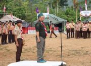 Bupati Ruksamin Buka Perkemahan Akhir Tahun Pramuka Tingkat Kwartir Cabang Konut