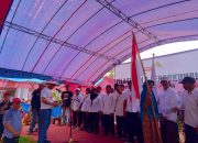 Lukman Abunawas Kukuhkan Perkumpulan Petani Merah Putih di Kecamatan Lalembuu