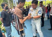 Jasa Raharja dan Korlantas Polri Serahkan Alat Bantu bagi Disabilitas Korban Kecelakaan Lalu Lintas