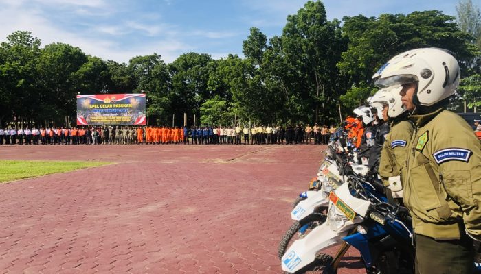 Wakapolda Sultra Sampaikan Amanat Kapolri Saat Apel Gelar Pasukan Operasi Lilin Anoa 2023
