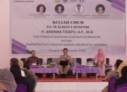 Asmawa Tosepu Beri Kuliah Umum Kolaborasi Kepemimpinan Menuju Indonesia Emas di Unilaki