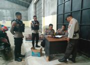 Lakukan Patroli Rutin Malam Hari, Polresta Kendari Antisipasi Gangguan Kamtibmas di Gudang Logistik KPU 