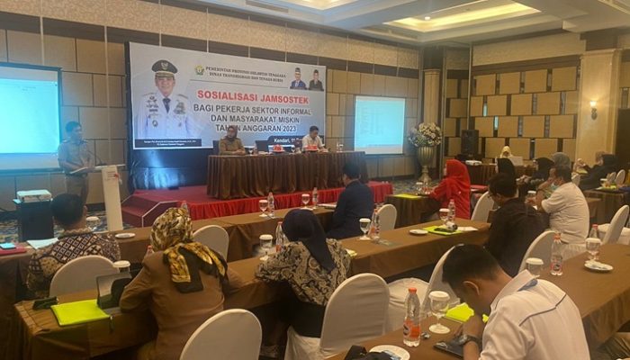 BPJAMSOSTEK dan Distransnaker Sultra Gelar Sosialisasi Pentingnya Program Jamsostek