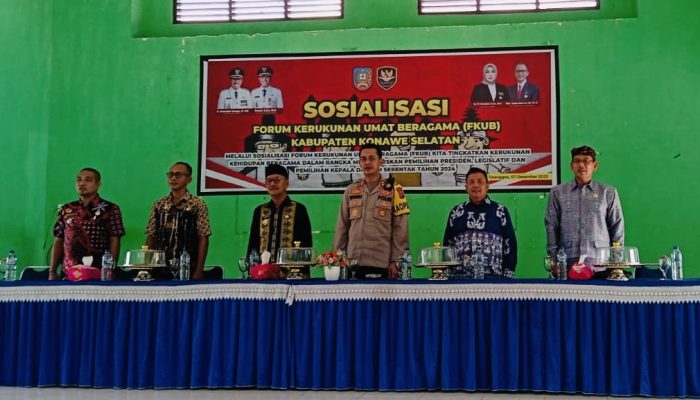 Bupati Konsel Harap FKUB Terbentuk di Tingkat Kecamatan Hingga Desa 