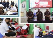 Meriahkan HAB Kemenag ke-78, Kanwil Kemenag Sultra Gelar Donor Darah dan Baksos