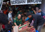 Bupati Konut Antar Langsung Bantuan Bencana Banjir di Kolaka