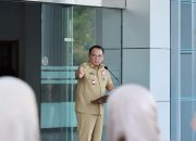 Pimpin Apel Gabungan Lingkup Pemprov Sultra, Pj Gubernur Sampaikan Beberapa Hal Penting