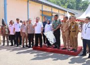 Pj Gubernur Sultra Launching Penyaluran CPP kepada 219.428 KPM se-Sultra