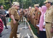 Pimpin Apel Gabungan, Pj Bupati Konawe Ingatkan ASN Agar Tegak Lurus dengan Pemerintah