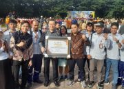 Momen Peringatan Bulan K3, PT DSSP Power Kendari Terima Penghargaan Zero Accident Award