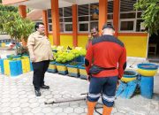 Cegah Penularan DBD di Kota Kendari, FPRB Sultra Lakukan Fogging di Dua Titik