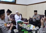 Ditemui Wakaops NCS Polri, Habib Taufiq Assegaf Pasuruan  Doakan Pemilu Berjalan Aman dan Damai