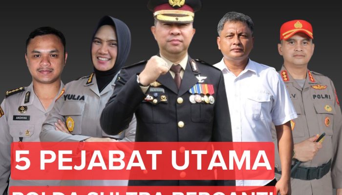 5 PJU Polda Sultra Berganti, Kabid Humas Masuk dalam Daftar