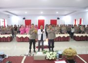 Wujudkan Pengamanan Pemilu yang Optimal, Personel Polresta Kendari Diberi Edukasi Menjaga Kesehatan