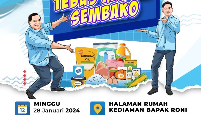 Barisan RFG Gelar Tebus Murah Sembako di Kecamatan Poleang