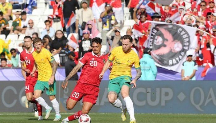 Australia Pulangkan Indonesia dari Piala Asia dengan Skor Telak 4-0