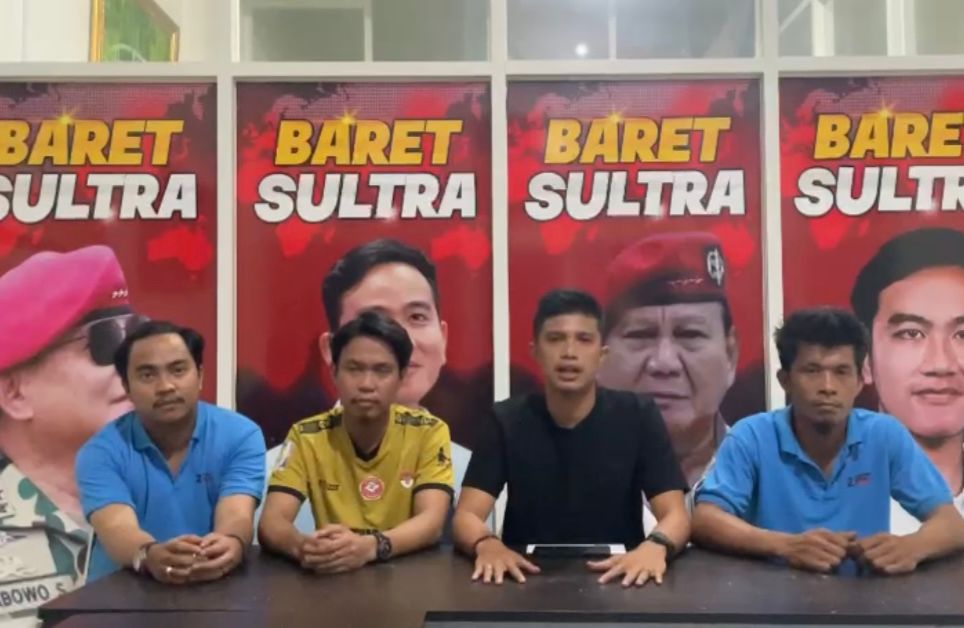 Barisan Relawan Tangguh (Baret) Prabowo-Gibran Sultra imbau masyarakat ciptakan Pemilu 2024 yang damai