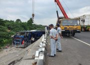 Jasa Raharja Jamin Semua Korban Kecelakaan Bus PO Shantika di Tol Pemalang