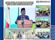 Kakanwil Kemenag Sultra Buka Workshop Implementasi Kurikulum Merdeka dan Penguatan Moderasi Beragama bagi Guru Madrasah di Konkep