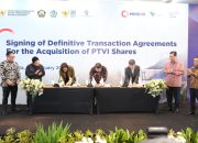 MIND ID, VCL dan SMM Menandatangani Perjanjian Jual Beli Saham Dalam Rangka Divestasi PT Vale Indonesia Tbk