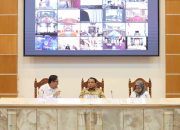 Pemprov Sultra Ikuti Rakor Pengendalian Inflasi Daerah bersama Irjen Kemendagri secara Virtual