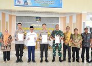 Pemkab Konsel Tandatangani NPHD Pengamanan Pilkada 2024