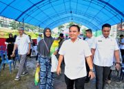 Pj Gubernur Sultra Pantau Langsung GPM di Pelataran Masjid Raya Al-Kautsar Kota Kendari