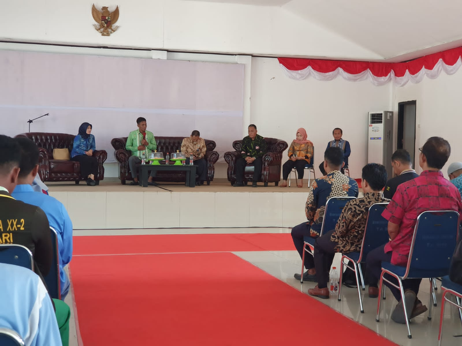 Dikbud Sultra bersama BNNP Sultra memaparkan bahaya narkoba di kalangan pelajar Kota Kendari