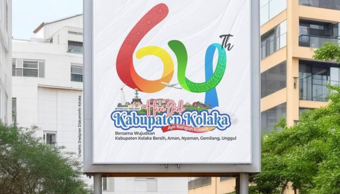 Logo HUT ke-64 Kabupaten Kolaka Resmi Diperkenalkan