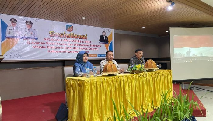 Pemda Konawe Selatan Perkenalkan Aplikasi Laris Manis E-Rida