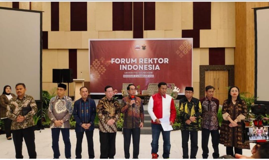 Forum Rektor Indonesia Deklarasi Pemilu Aman dan Damai