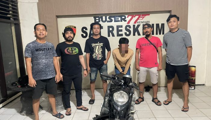 Satreskrim Polresta Kendari kembali Ringkus Pelaku Curanmor