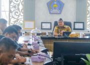 Matangkan Persiapan Pemilu 2024, Pj Wali Kota Kendari Rakor bersama Kepala OPD dan Forkopimda