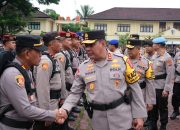 Kapolda Sultra Lepas 1.787 Personel Pengamanan TPS Pemilu