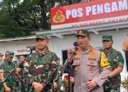 Pastikan Keamanan Pemilu, Panglima TNI bersama Kapolri Tinjau Tempat Pemungutan Suara