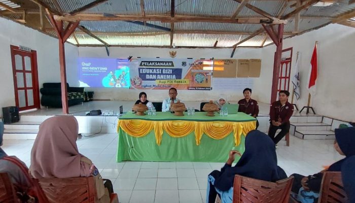 BKKBN Sultra Edukasi Anggota PIK Remaja di Muna Barat Tentang Gizi dan Anemia