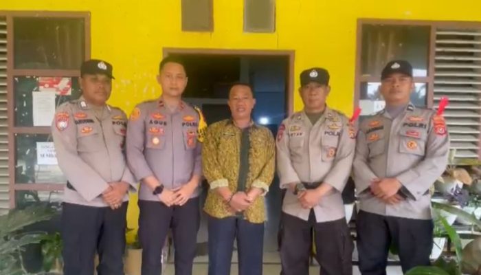 Pemilu Aman dan Sukses, PPK Apresiasi Kinerja Polsek Moramo Utara