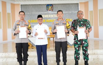 Pemda Konawe Selatan Gandeng TNI-Polri Amankan Pilkada 2024 mendatang