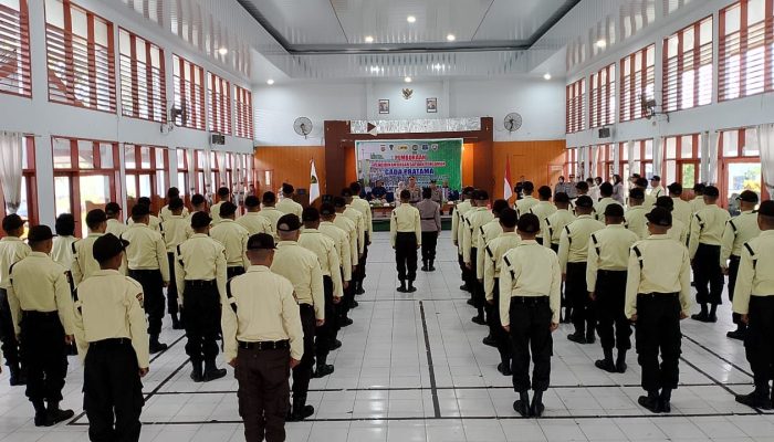 54 Satpam Ikuti Pendidikan Dasar Gada Pratama Dirbinmas Polda Sultra Gelar