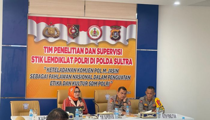 Tim STIK Lemdiklat Polri Lakukan Penelitian dan Supervisi Tentang Komjen M. Jasin di Polda Sultra