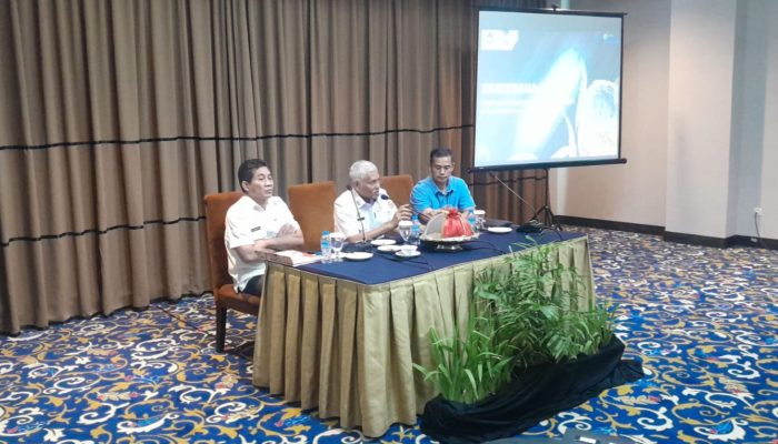 Sekda Sultra Pimpin Rapat Persiapan Pelaksanaan Paritrana Award 2023