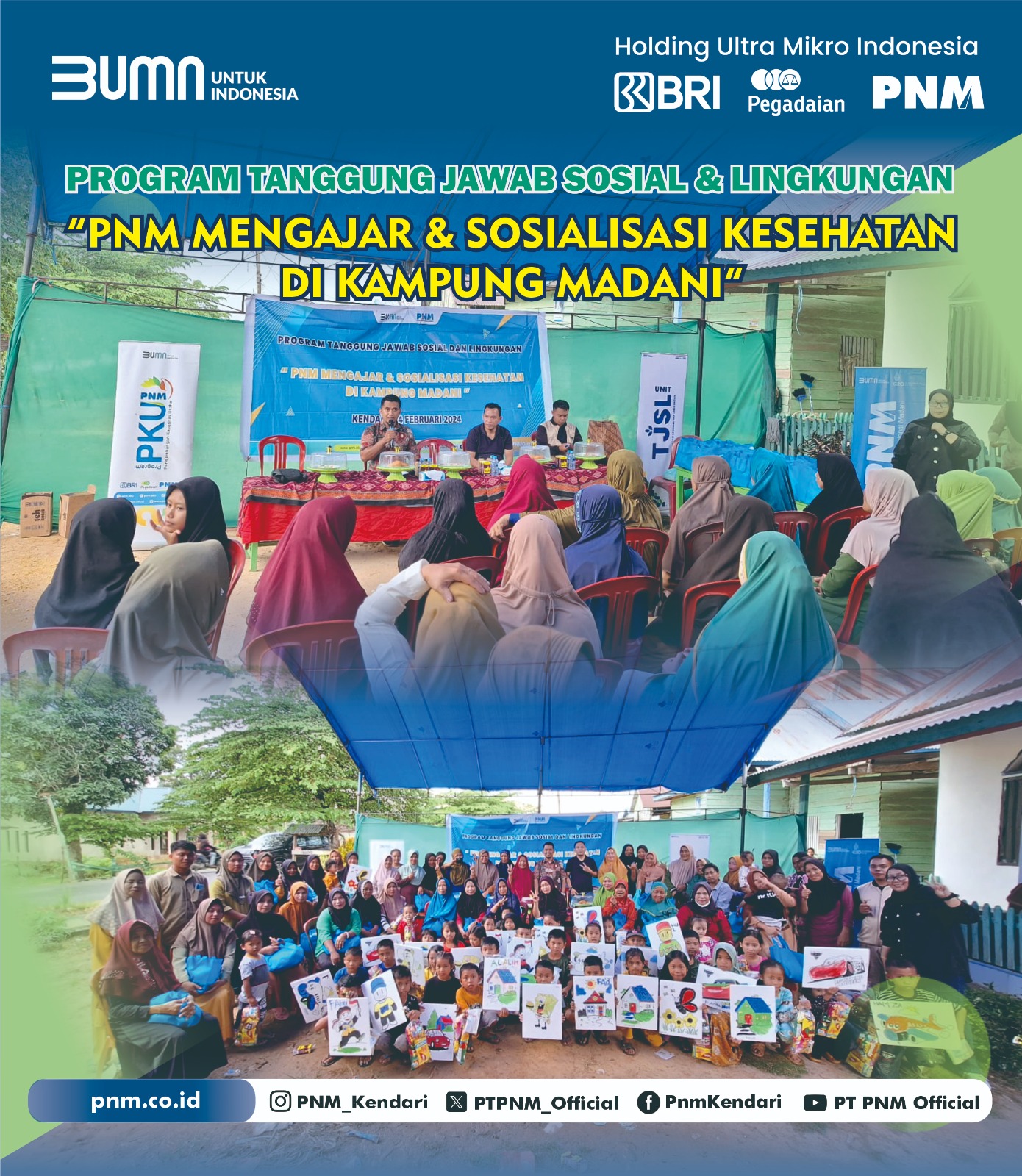 PNM Mengajar di Desa Madani