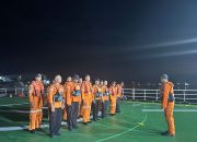 Tim Rescue SAR Kendari Diberangkatkan untuk Mencari Delapan Awak Kapal Cahaya Sinar yang Tenggelam di Perairan Pulau Wawonii