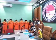 Ditresnarkoba Polda Sultra Gelar Konferensi Pers Pengungkapan Kasus Peredaran Narkotika