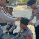 Apel tradisi penerimaan dan pembaretan 106 Bintara Remaja angkatan 5054