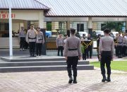 Wakapolda Sultra Pimpin Apel Kesiapan Pengamanan TPS Jalang Pemilu 2024