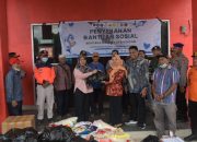 KSOP Kelas II Kendari Salurkan Bantuan untuk Korban Banjir di Kecamatan Kadia