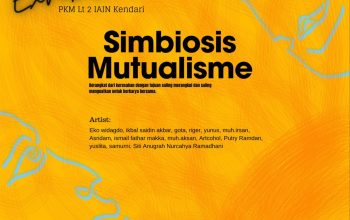 Menyingkap ‘Simbiosis Mutualisme’ Karya Seni di Art Exhibition UKM Seni IAIN Kendari, Catat Waktu dan Tempat Gelarannya