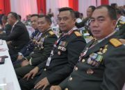 Wakapolda Sultra Brigjen Pol Dwi Iriyanto, S.I.K., M.Si saat menghadiri Rapat Pimpinan (Rapim) TNI-Polri